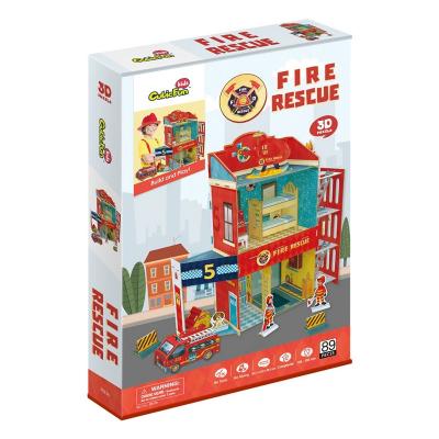 CUBIC FUN Puzzle 3D - Fire Rescue 