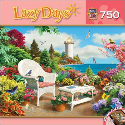MASTERPIECES  Lazy Days Memories - Seaside 750 Piece Jigsaw Puzzle by Alan giana 