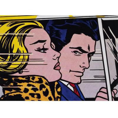 RAVENSBURGER Puzzle 1000 pi&egrave;ces  Art Collection In the Car Roy Lichtenstein
