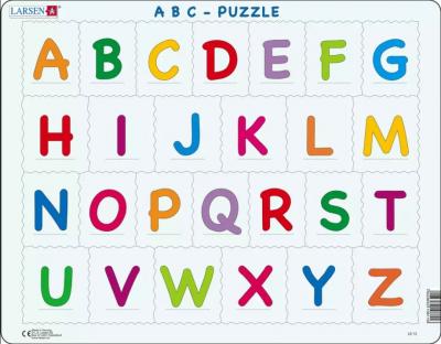 LARSEN  puzzle MaxiApprendre &agrave; lire l'alphabet 26 pi&egrave;ces