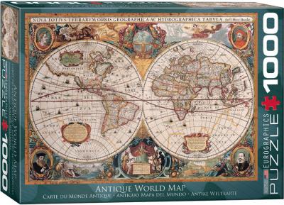 EUROGRAPHICS Puzzle Carte du Monde Antique 