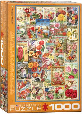 EUROGRAPHICS  ""de Fleurs de Catalogue (Puzzle 1000p, Multicolore)