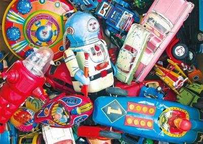  Puzzle 1500 pi&egrave;ces : Le coffre &agrave; jouets Nathan 