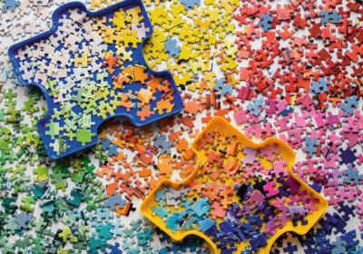 RAVENSBURGER Puzzle 1000 pi&egrave;ces - la palette du puzzleur