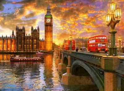 ANATOLIAN Puzzle Davison Dominic - Westminster Sunset Perre / 