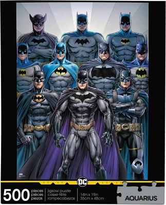 AQUARIUS  DC COMICS BATMAN SUITS 500PCS PUZZLE - - Puzzle