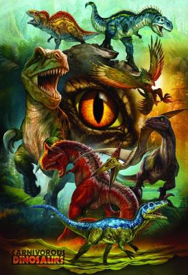  EuroGraphics 6100-0359 Carnivorous Dinosaurs 100-Piece Puzzle