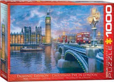 EUROGRAPHICS Puzzle Dominic Davison : Christmas Eve in London 