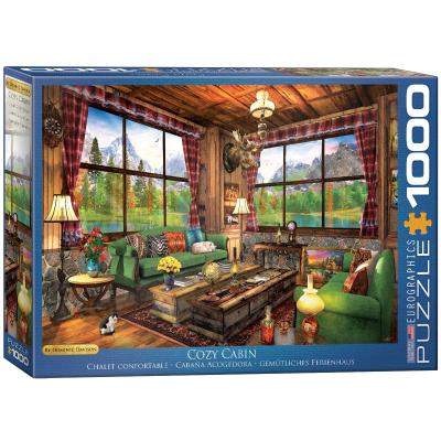 EUROGRAPHICS  Cozy Cabin - Dominic Davison (1000) 