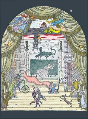 POMEGRANATE Puzzle 1000 Pi&egrave;ces : Edward Gorey (Dracula), 