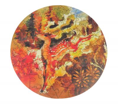 THE WILD PUZZLE Puzzle en Bois - Amie de la For&ecirc;t 