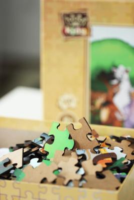 ART PUZZLE Puzzle en Bois - Campeurs 