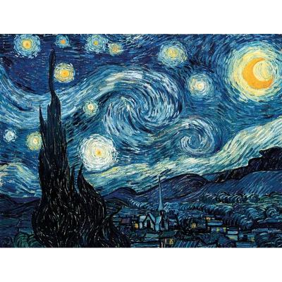  MICHELE WILSON Puzzle Nuit Etoil&eacute;e de Van Gogh - 50 Pi&egrave;ces - D&egrave;s 6 ans
