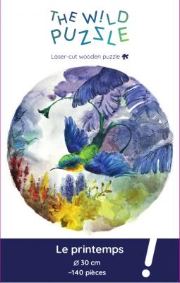 THE WILD PUZZLE Puzzle en Bois - Le Printemps 