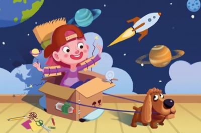 ART PUZZLE Puzzle en Bois - Mini Astronaute 