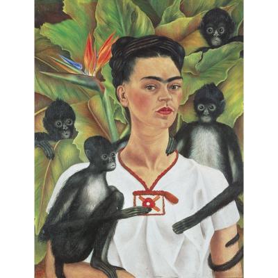 PIATNIK  1000 Pi&egrave;ces Frida Kahlo - Autoportrait 