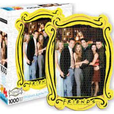 AQUARIUS Friends Fountain Shaped 1000 Pieces Puzzle Multicolore