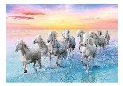TREFL Puzzle 500 Pi&egrave;ces : Galloping White Horses, 