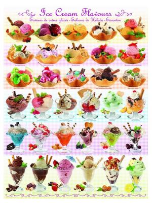 EUROGRAPHICS  puzzle 1000 pc - ice cream flavours