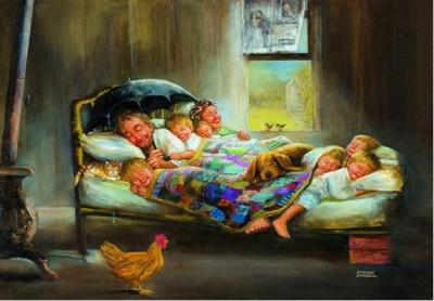 PERRE ANATOLIAN Puzzle 2000 Pi&egrave;ces : Home Sweet Home, Perre / Anatolian