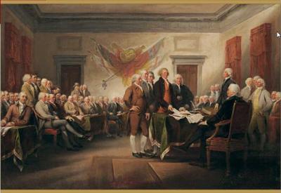 POMEGRANATE Puzzle 1000 Pi&egrave;ces : John Trumbull : La D&eacute;claration d'Ind&eacute;pendance, 4 Juillet 1776,  