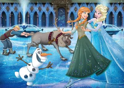 RAVENSBURGER Puzzle 1000 pi&egrave;ces : Collection Disney : La Reine des Neiges (Frozen) 