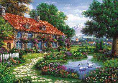 ART PUZZLE Puzzle Le Jardin - 1500 pieces 
