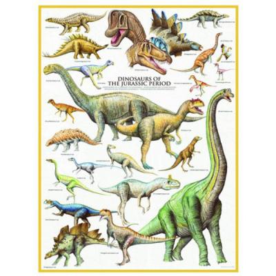 EUROGRAPHICS  Dinosaurs of the Jurassic (1000) 