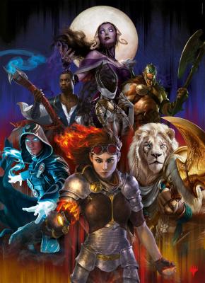 CLEMENTONI Puzzle 1000 pi&egrave;ces  Magic the Gathering 