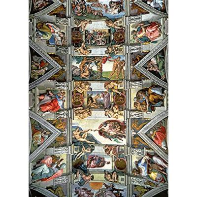 TREFL Puzzle 6000 Pi&egrave;ces : Michel Ange : La Chapelle Sixtine,  