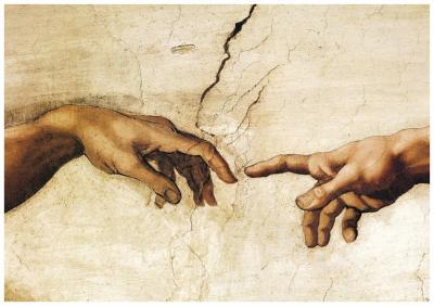 EUROGRAPHICS Puzzle Michel Ange : La Cr&eacute;ation de l'Homme (d&eacute;tail) 