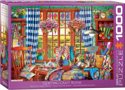 EUROGRAPHICS  60005348 Puzzle Patchwork Craft Room