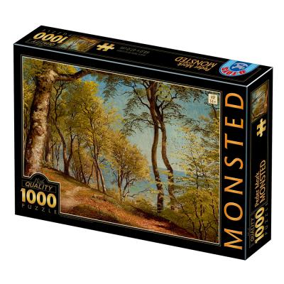 DTOYS Puzzle Peder M&oslash;rk M&oslash;nsted - Birch Trees at a Coast 