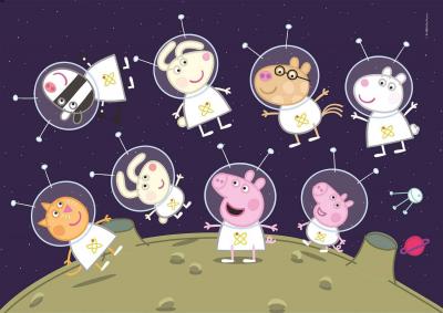 CLEMENTONI  Puzzle Peppa Pig Happy Color 60 Pieces Multicolore