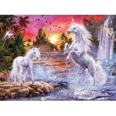 RAVENSBURGER  - 14873 - Puzzle - Star Line Belles Licornes - 500 pi&egrave;ces