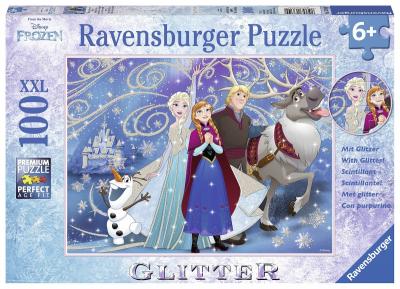 RAVENSBURGER Puzzle Pi&egrave;ces XXL - La Reine des Neiges - Pi&egrave;ces &eacute;teincelantes
