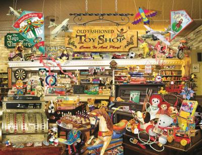 SUNSOUT Puzzle Pi&egrave;ces XXL - Lori Schory - An Old Fashioned Toy Shop