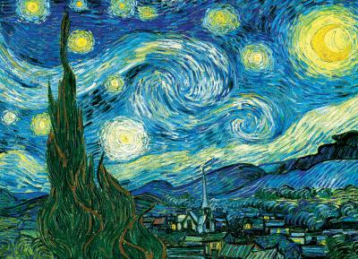  EuroGraphics Starry Night by Vincent Van Gogh Puzzle (100 Piece)