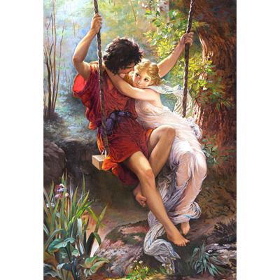 CASTORLAND Puzzle 1000 pi&egrave;ces - Pierre-Auguste Cot : Printemps