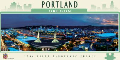 MASTER PIECES MasterPieces Cityscape - Portland 1000pc Panoramic Puzzle