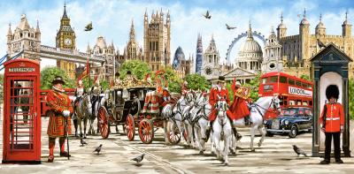 CASTORLAND Puzzle 4000 pi&egrave;ces : la fiert&eacute; de londres