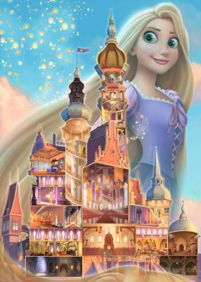 RAVENSBURGER Puzzle 1000 pi&egrave;ces : Raiponce (Collection Ch&acirc;teau des Princesses Disney) 