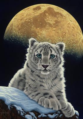 GRAFIKA Puzzle Schim Schimmel - Moon Leopard 