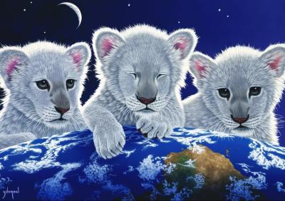 GRAFIKA Puzzle Schim Schimmel - Secret, Mystery and Hope 