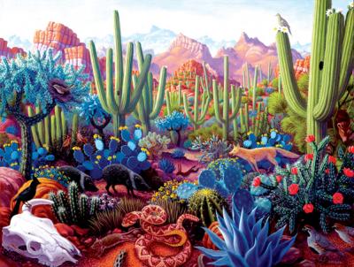 SUNSOUT Puzzle Stephen Morath - Cactusland 