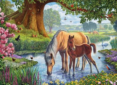 EUROGRAPHICS  the Fell Ponies by Steve Crisp Puzzle (1000 Piece)