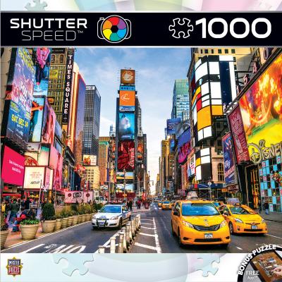 MASTERPIECES  Shutter Speed Times Square Jigsaw Puzzle, 1000-Piece