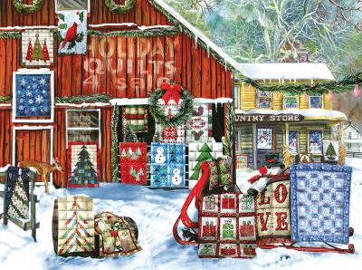 SUNSOUT Holiday Quilts 1000 Piece Jigsaw Puzzle by 