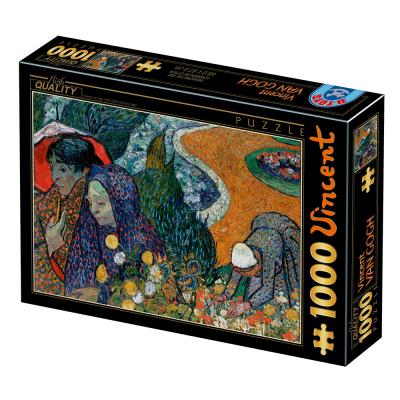DTOYS D-Toys Puzzle 1000 pi&egrave;ces : Vincent Van Gogh - M&eacute;moire Jardin