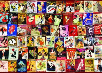 DTOYS Puzzle Vintage Collage - Cabaret 